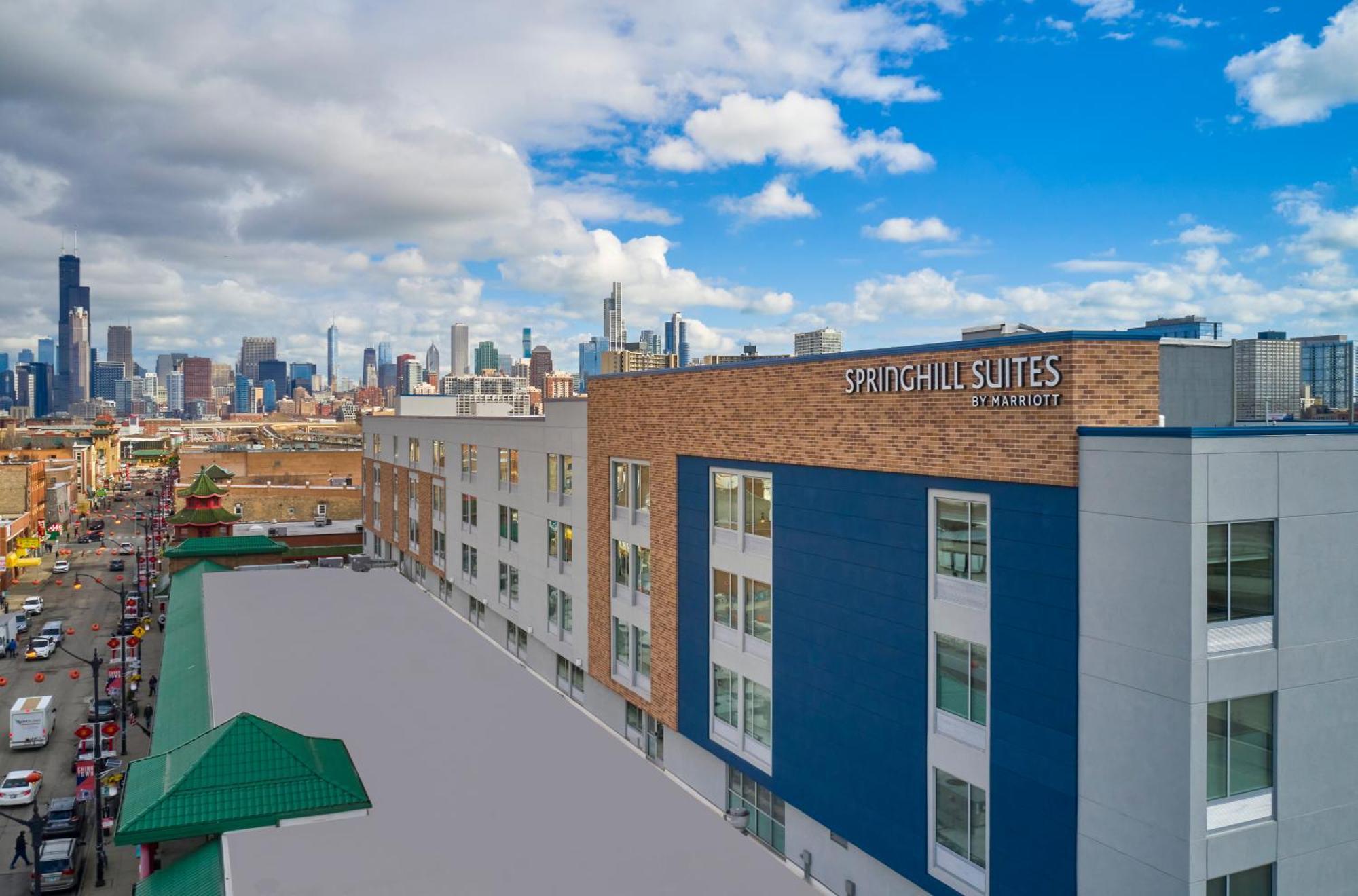 Springhill Suites By Marriott Chicago Chinatown Buitenkant foto