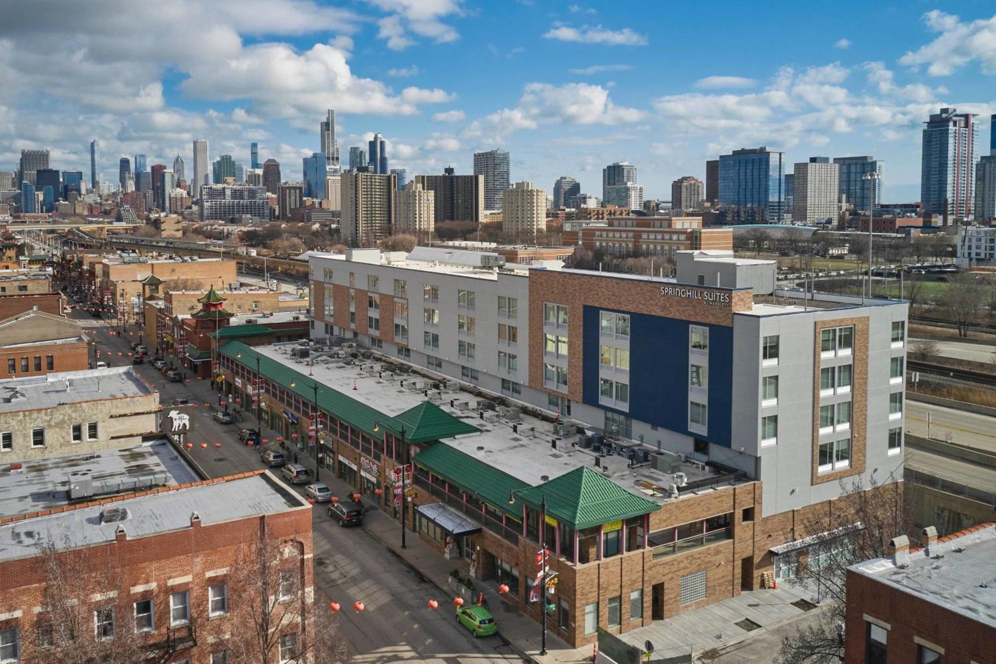 Springhill Suites By Marriott Chicago Chinatown Buitenkant foto